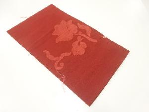 未使用品　花模様織出し名古屋帯